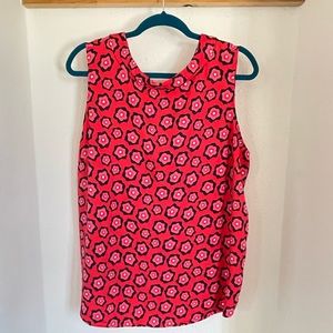 EUC 16/18 Boden Adriana Top, Pop Peony, Bergenia